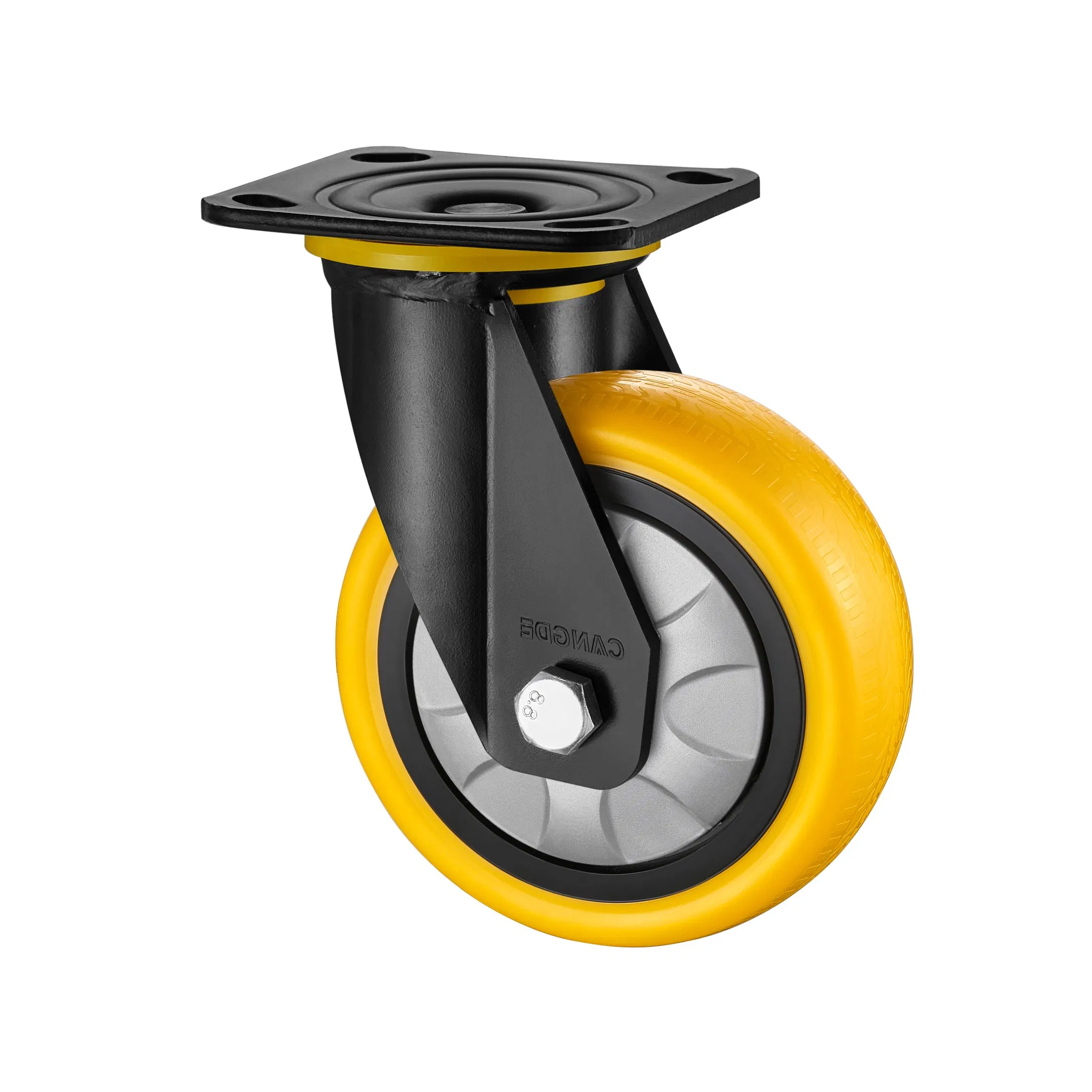 Heavy Duty Polyurethane PU Casters for Industrial Use