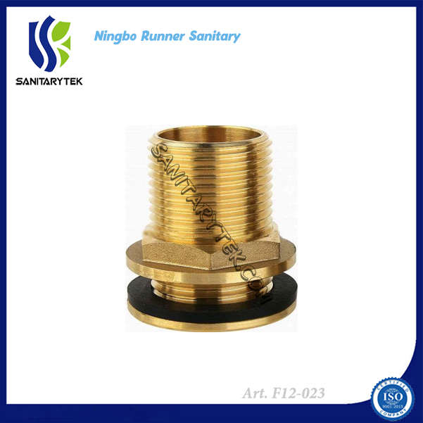 Brass Extension Fitting Flanged Connector for Core Housing (F12-011)