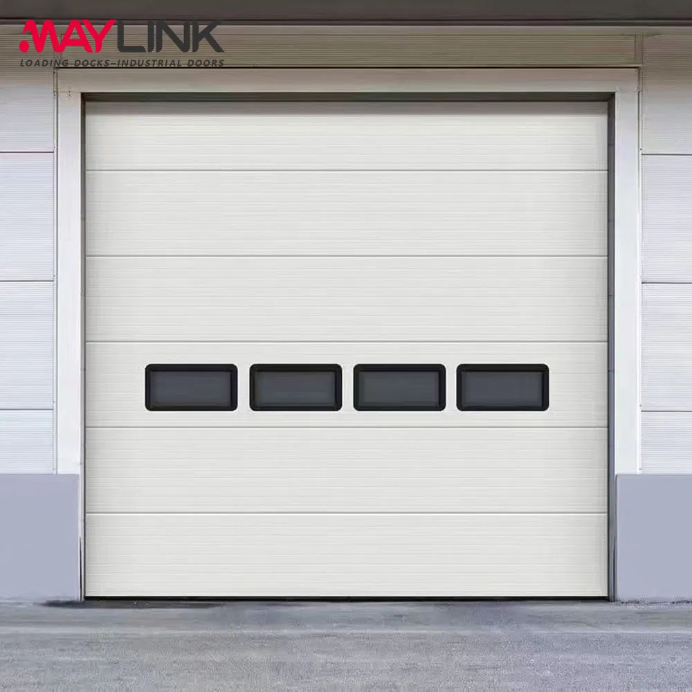 Maylink High Strength Safety Insulated Overhead Sectional Door