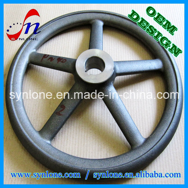 Valve Grey Iron Casting Hand Wheel for Machine Parts