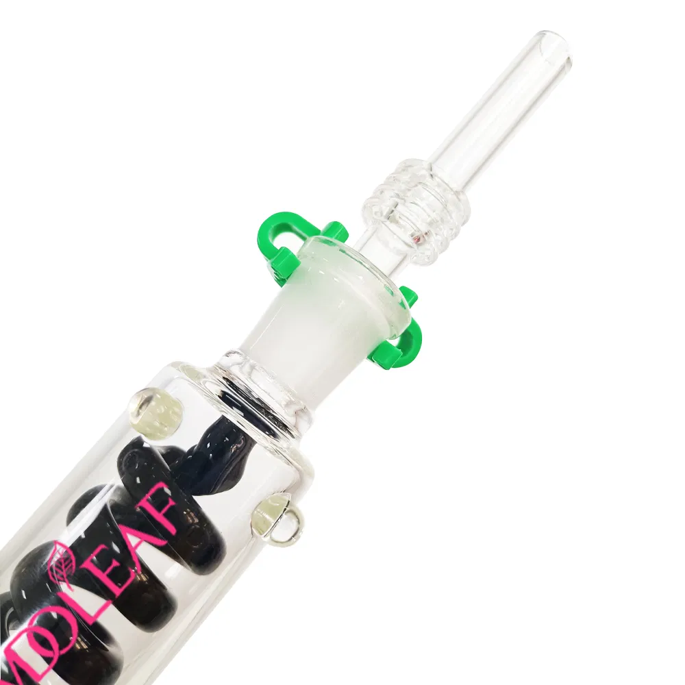 Glass Nectar Collector with 14mm 18mm Glass DAB Rig Wax Straw Tools