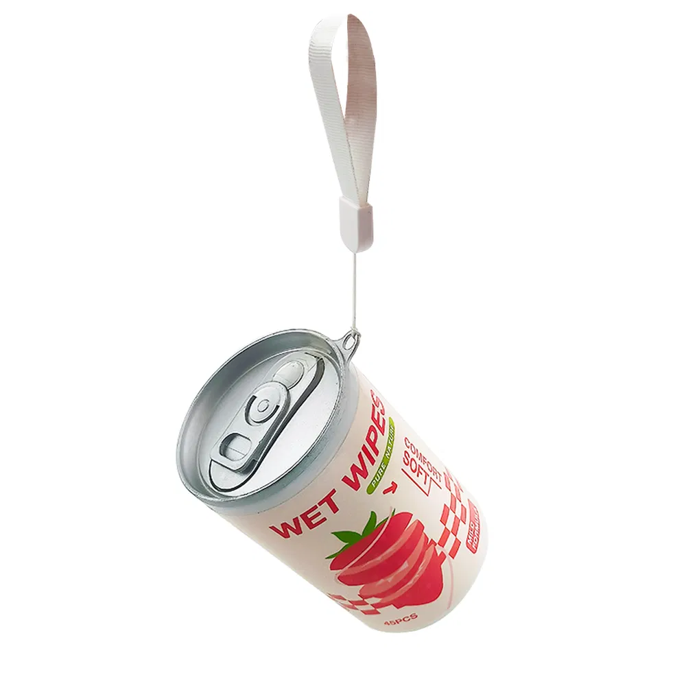 45PCS Mini Wet Wipe Pail with Keychain for Daily Carry Just Right Clean Anywhere