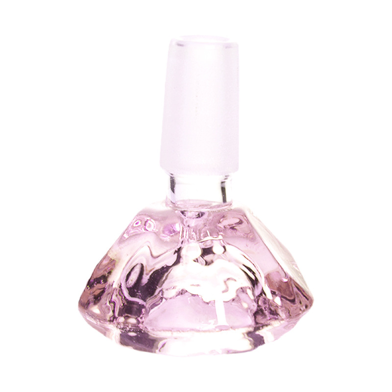 Thick 14mm Diamond Shape Male for Hookah Glass Water Pipe Bowl
