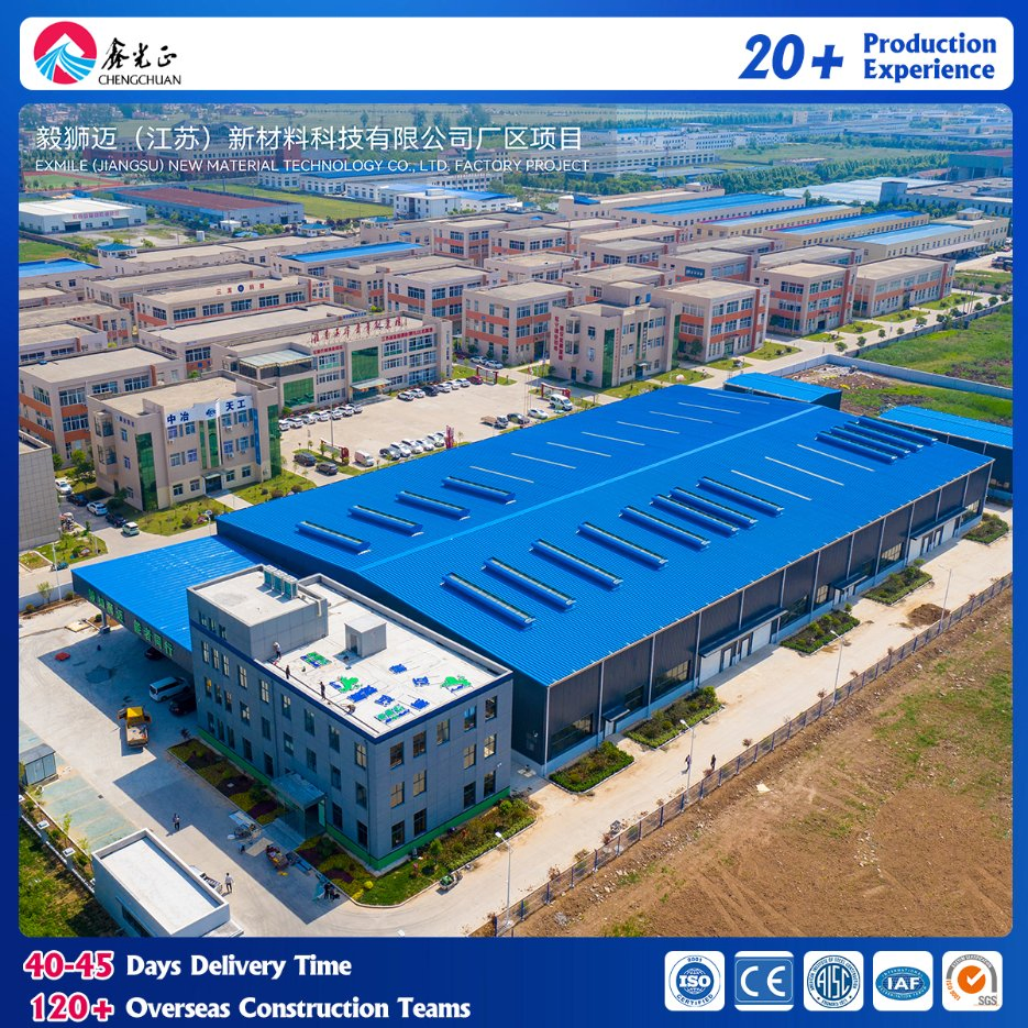 Resistant Coastal Clear Span Logistics Centers Warehouse Kits Workshop Light Heavy Steel Structure with Mezzanine Floor Industrial Storage Solutions