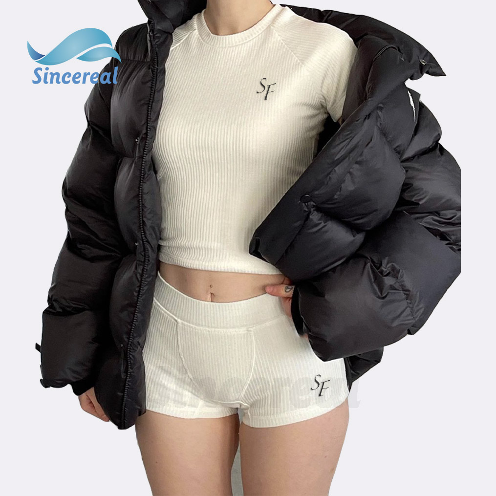 Костюм спортивный женский с вышивкой и логотипом