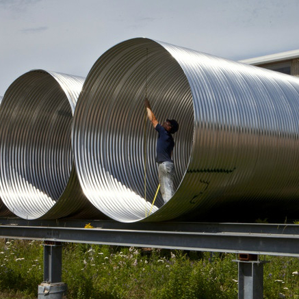 Steel Culvert Pipe High Performance Anticorrosion