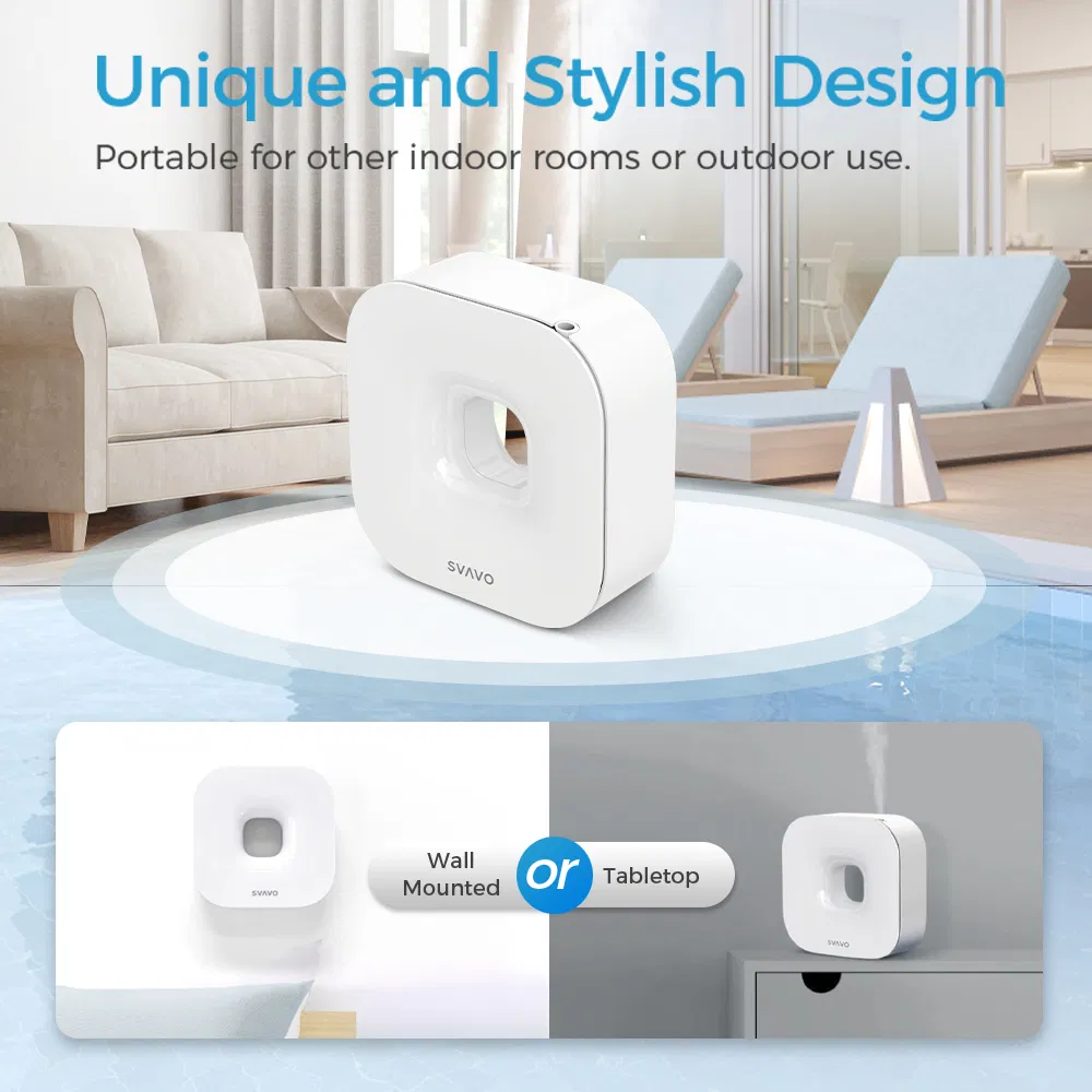 New Bluetooth APP Control Wall Mounted 100ml Scent Essential Oil Aroma Diffuser