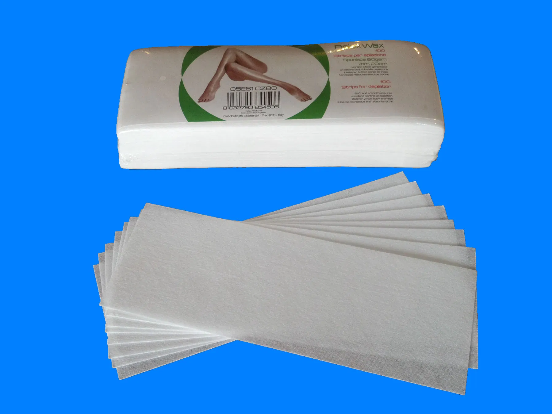 Non Woven Epilation Strips for Hair Removal