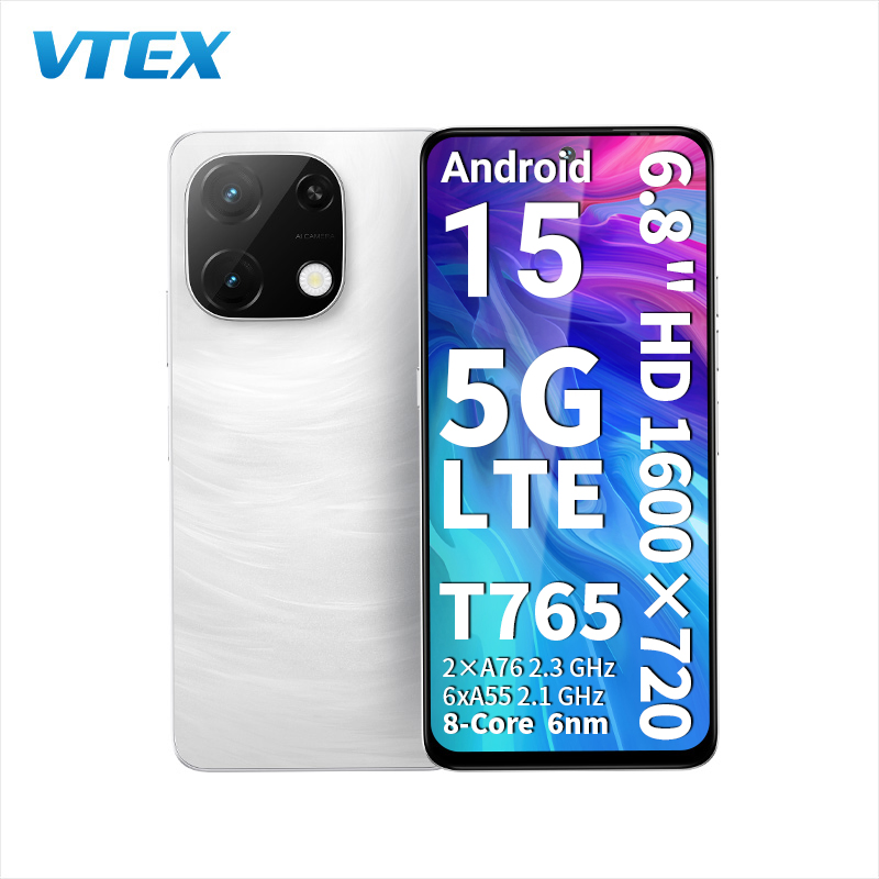 Смартфон Android 15 6.8" 8/256GB, 5000mAh, 50МП