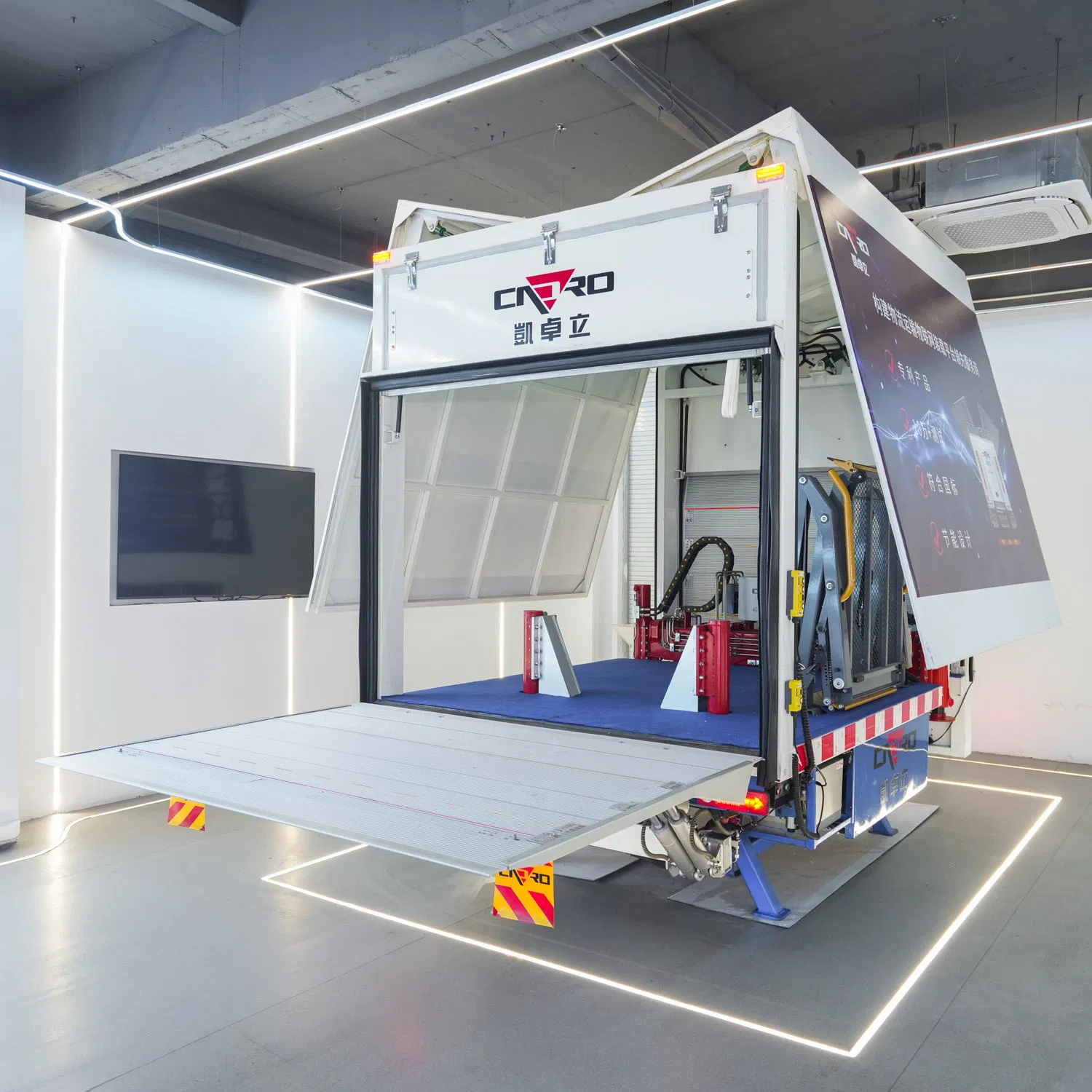 Tail Lifting Plate for Trucks 2T Hydraulic Steel