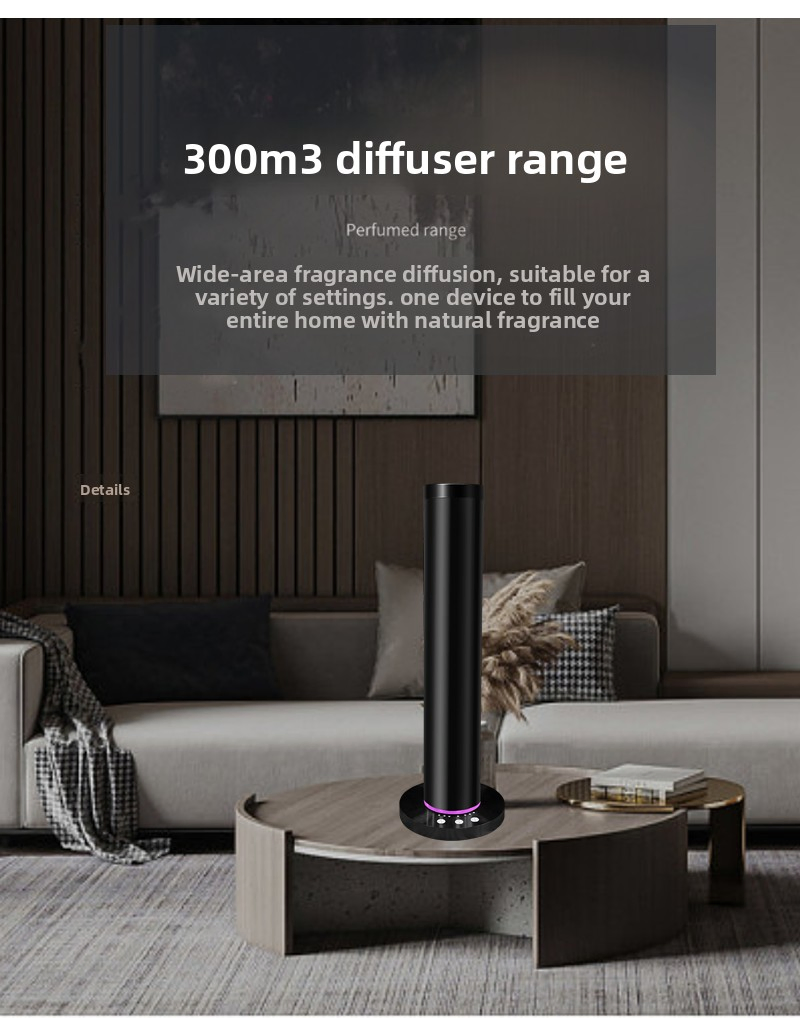Oil Aluminum Bottle Freestanding Moisture Adjusting Chrome Like Small Area Diffuser