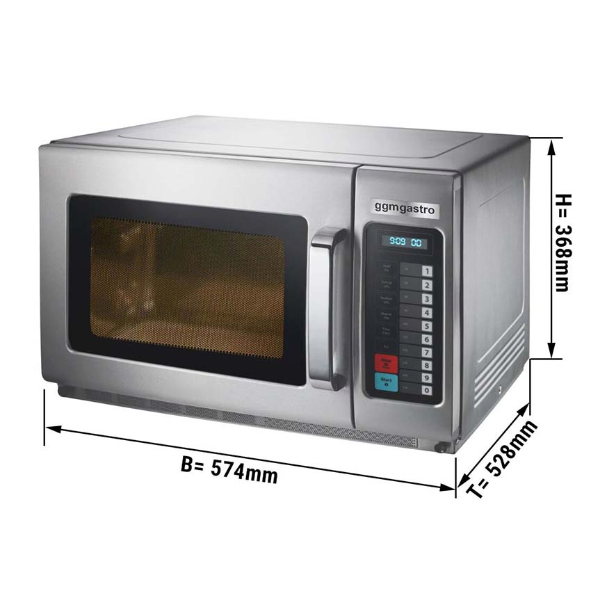 OEM Commercial 34L Large Capacity Counter Top Microwave Oven