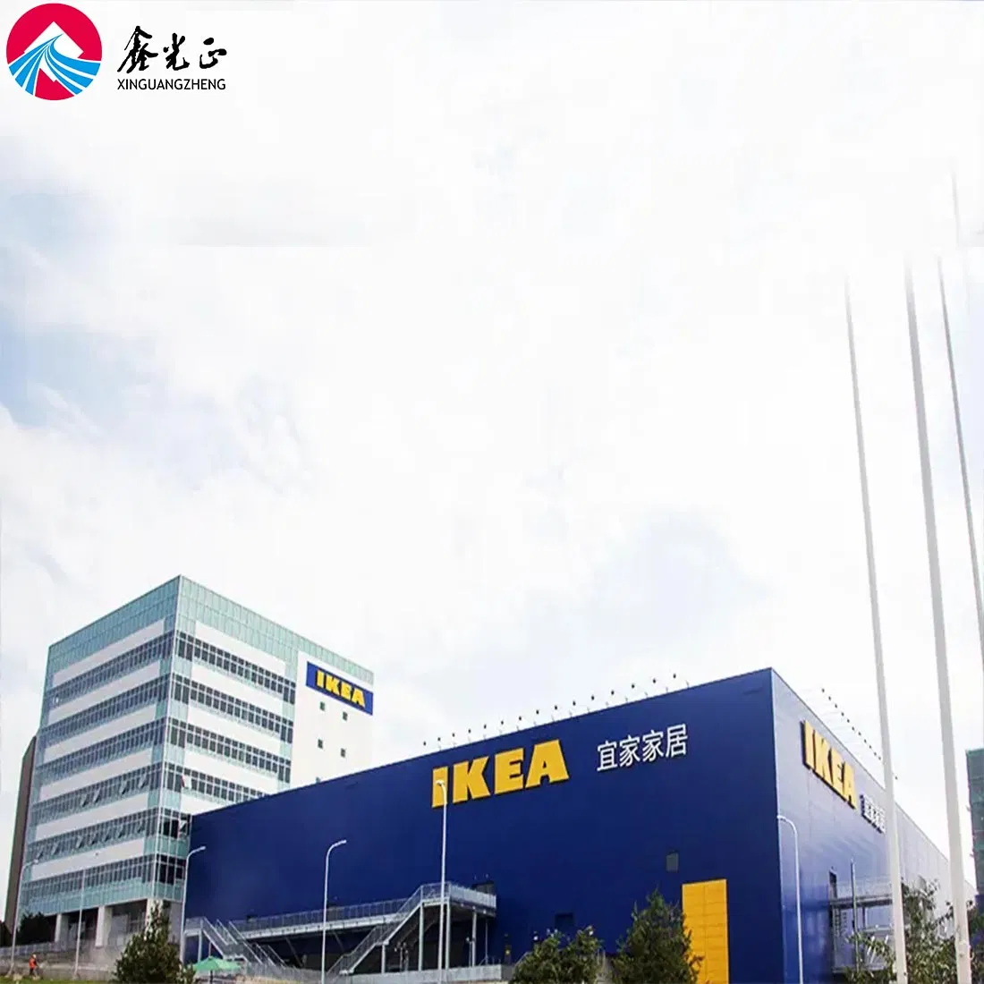 Prefab Steel Structure Shopping Mall (SS-561)