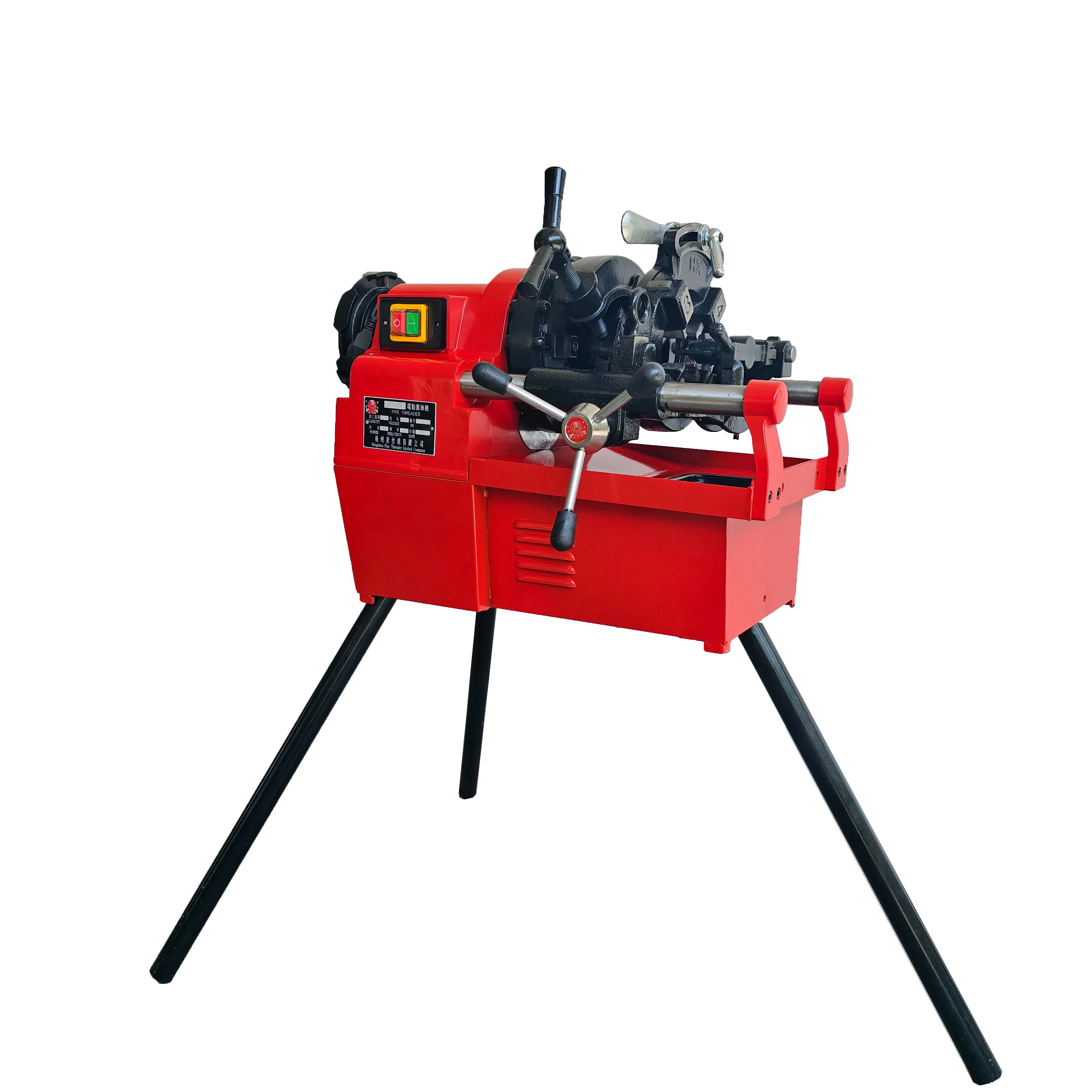 Tiger Head® High-Performance Bearing-Type 2" Pipe Threading Machine