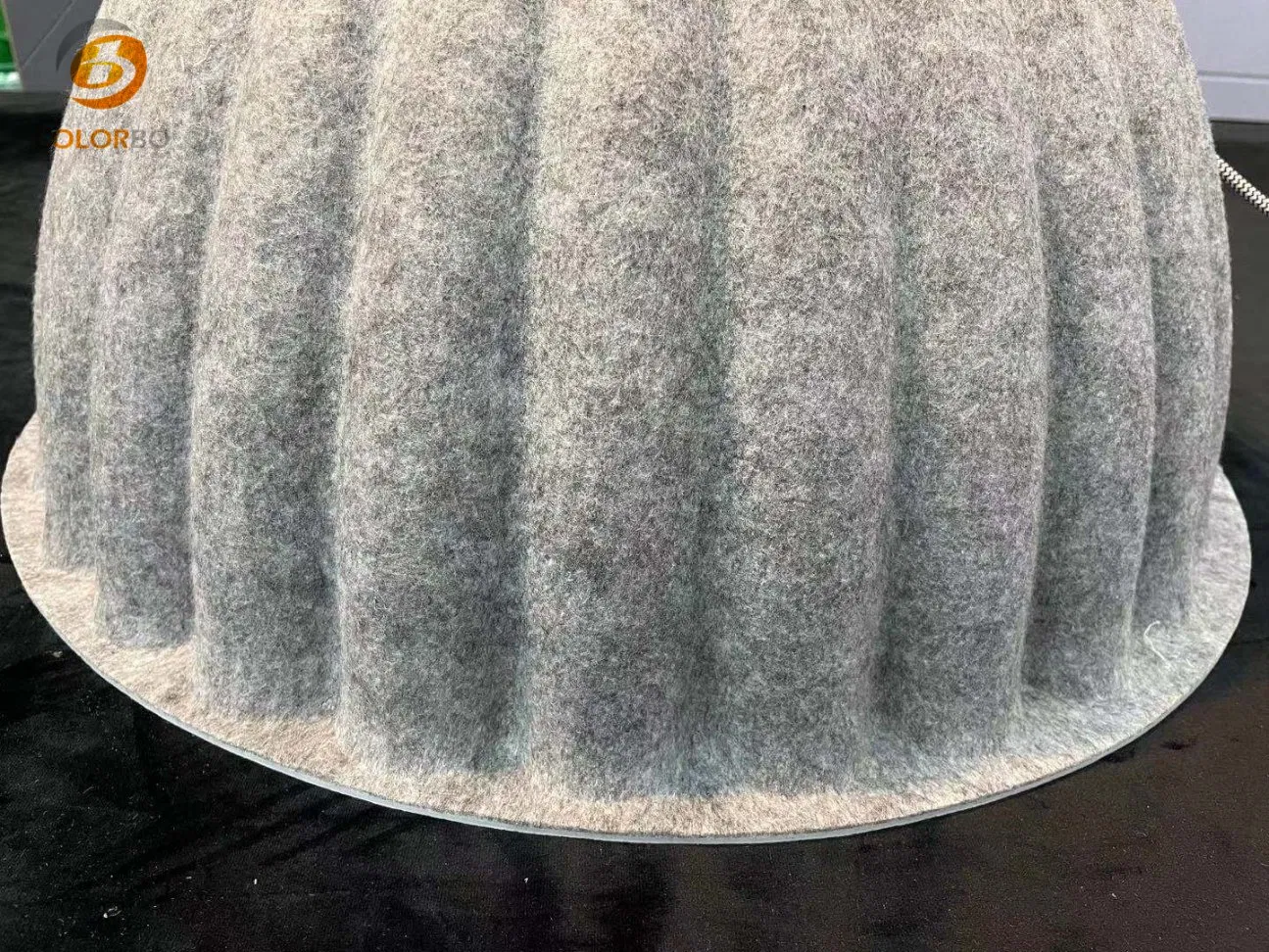 550*300mm Polyester Panels foam PET Acoustic Lampshade with High Quality lampshde