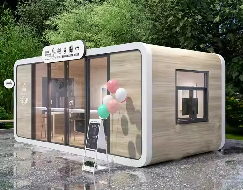 Container Mobile Modern Prefab Capsule House Portable Office Tiny Modular Prefabricated House