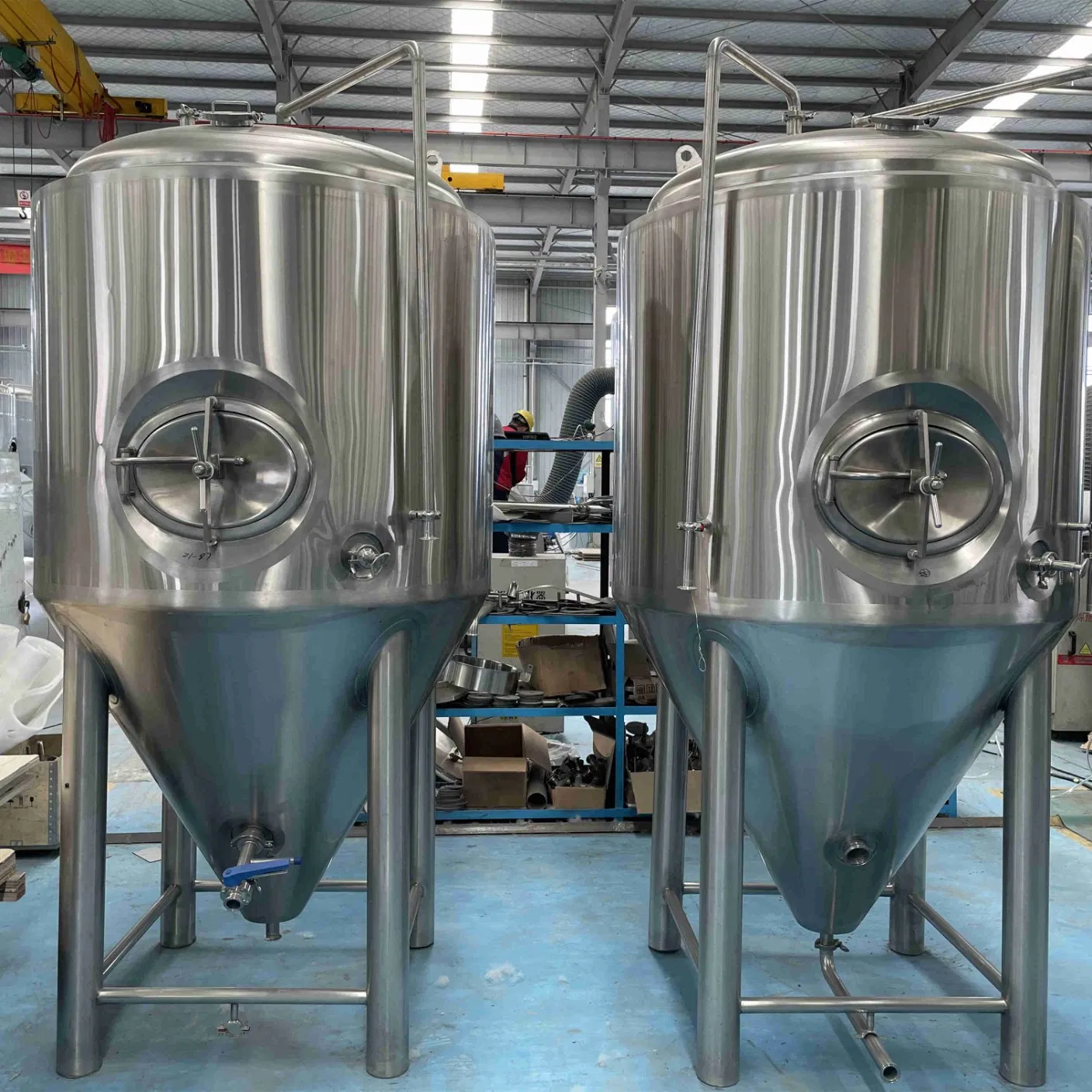 8000L Beer Manufacturing Fermenter Brewery Equipment