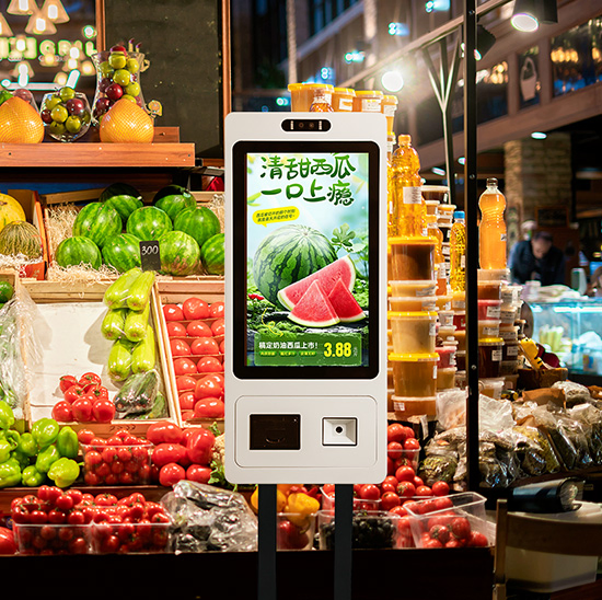 Touch Screen Self-Ordering Kiosk - All-in-One PC