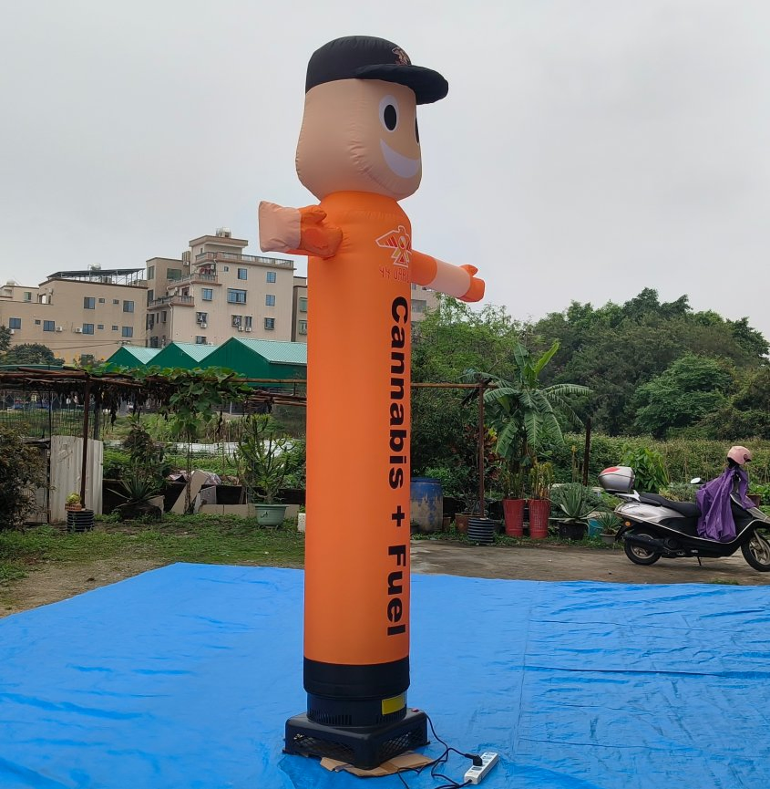 Wholesale Custom Advertising Air Dancer Santa Mini Inflatable Dancer Hot Sale