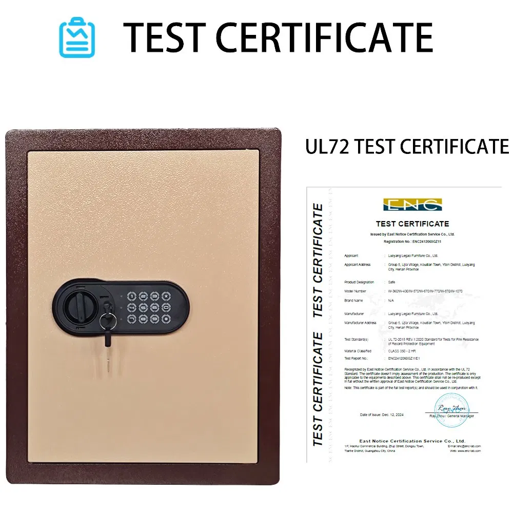 Manufacturer Price High Security Safe Box Locker Customized Color and Size