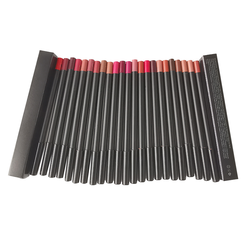 24 Colors Lip Liner Custom Waterproof Lip Makeup Wholesale Lipliner