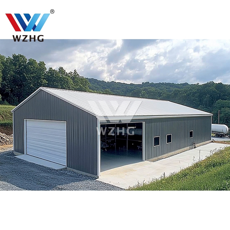 Industrial Pre-Engineered Metal Buildings and Prefabricated Steel Structure Warehouse Construction