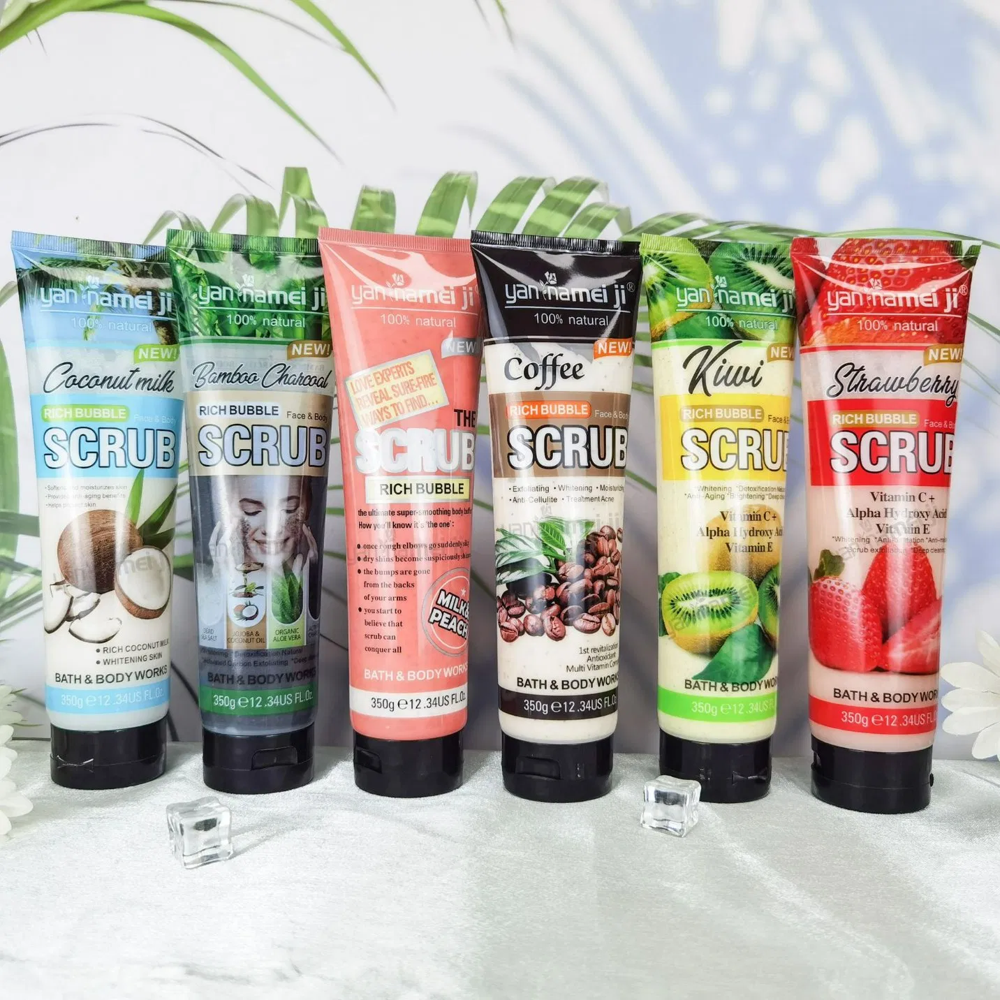 Deep Cleansing Exfoliating Keratosis Removal Facial Body Scrub Bath Salt