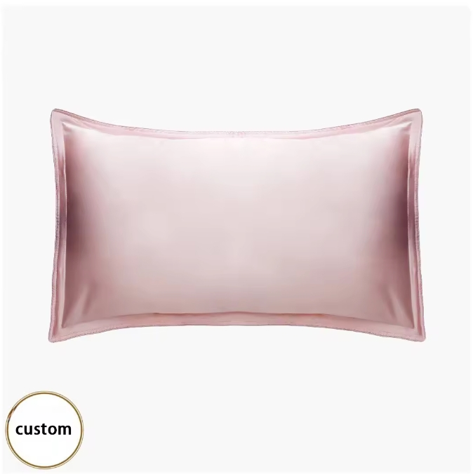 Wholesale Pure Natural 6A Charmeuse Silk Mulberry Satin Pillowcase Eye Mask Set Can Be Customized Packing Box Gift Box