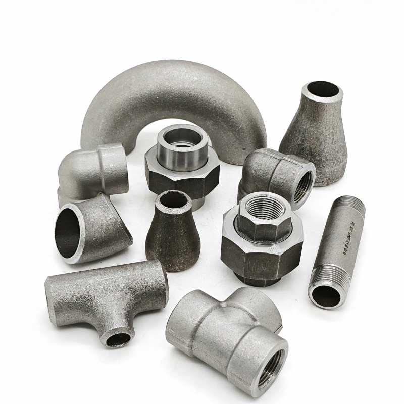 Carbon Steel Stainless Steel 316L A105 Welding Welded Flange Tee Pipe Fittings