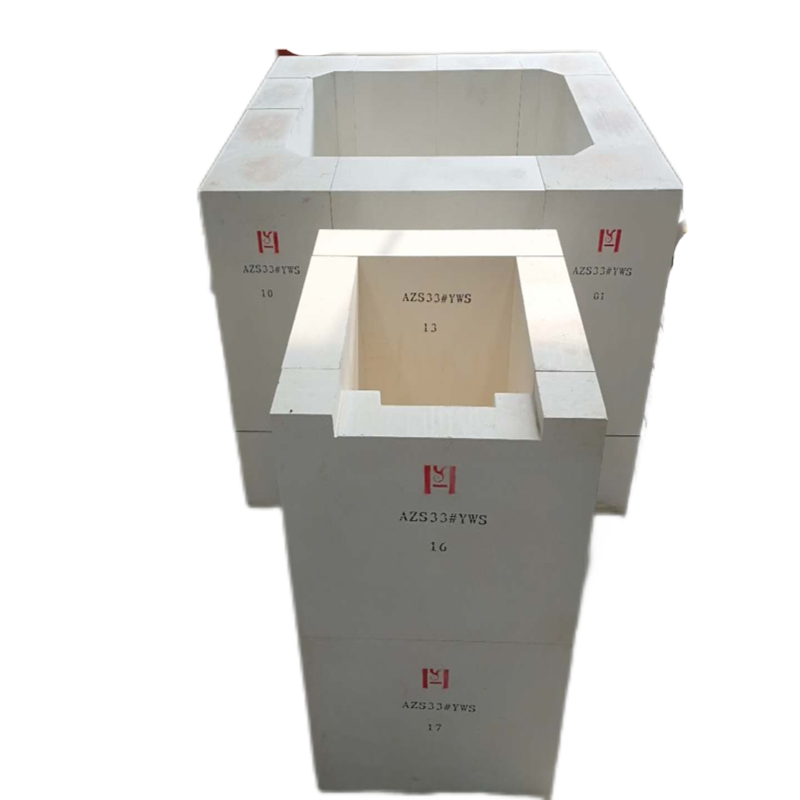 Azs 33# Brick for Glass Tank Regenerator (Low Exudation)