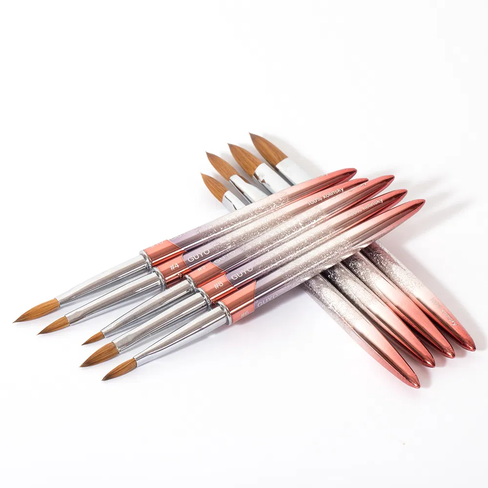 Guyo Logo-Personalized #8 Kolinsky Acrylic Nail Brush