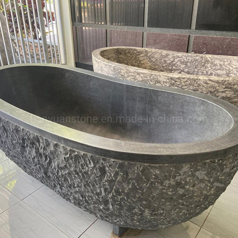 Hot Tub Travertine Granite Marble Classical Bathtub for Bathroom