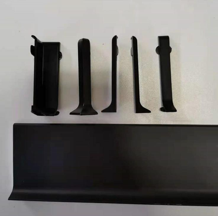 Aluminum Mat Black Skirting Board