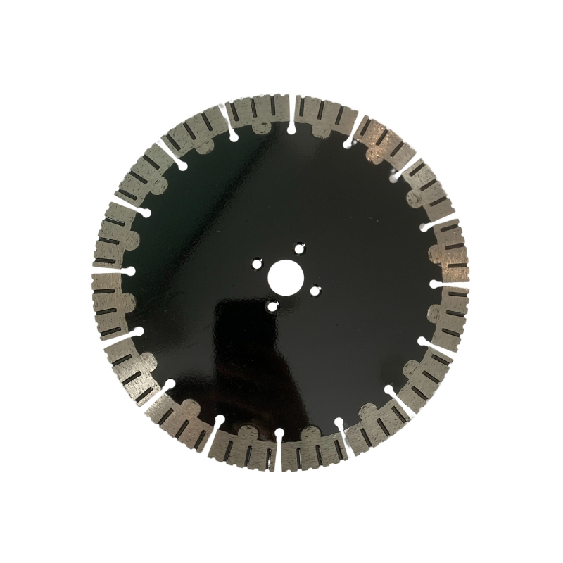115mm 230mm Segmented Slotted Cutting Diamond Saw Blade for Wall Concrete Porcelain Tile Granite