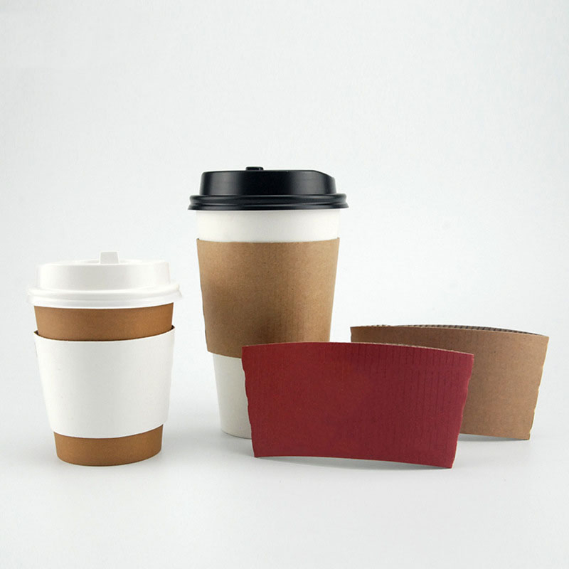 4oz 8oz 12oz Custom Logo Disposable Double Wall Hot Coffee Paper Cup with Lid