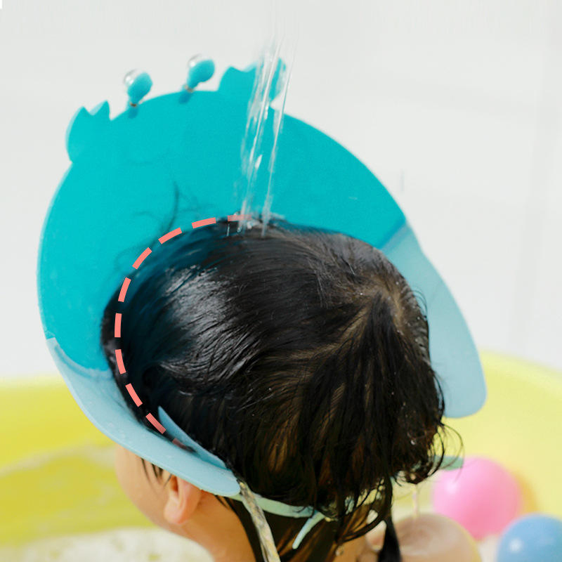Adjustable Waterproof Shower Cap with Ear Protection