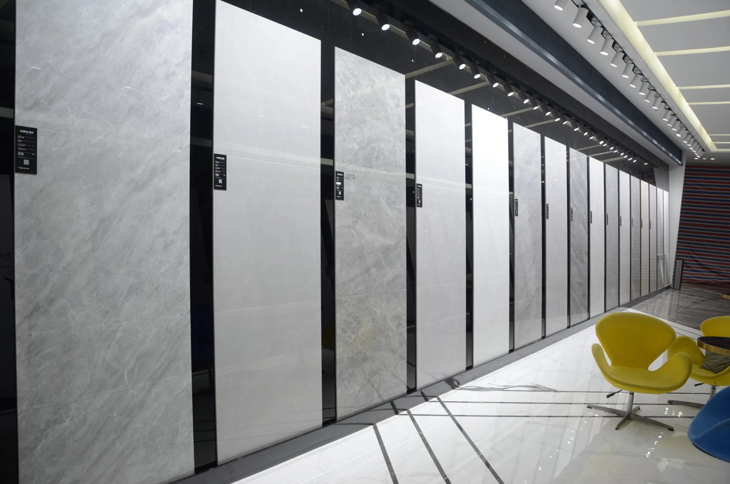 Elegant Marble Finish Porcelain Tiles for Contemporary Interiors