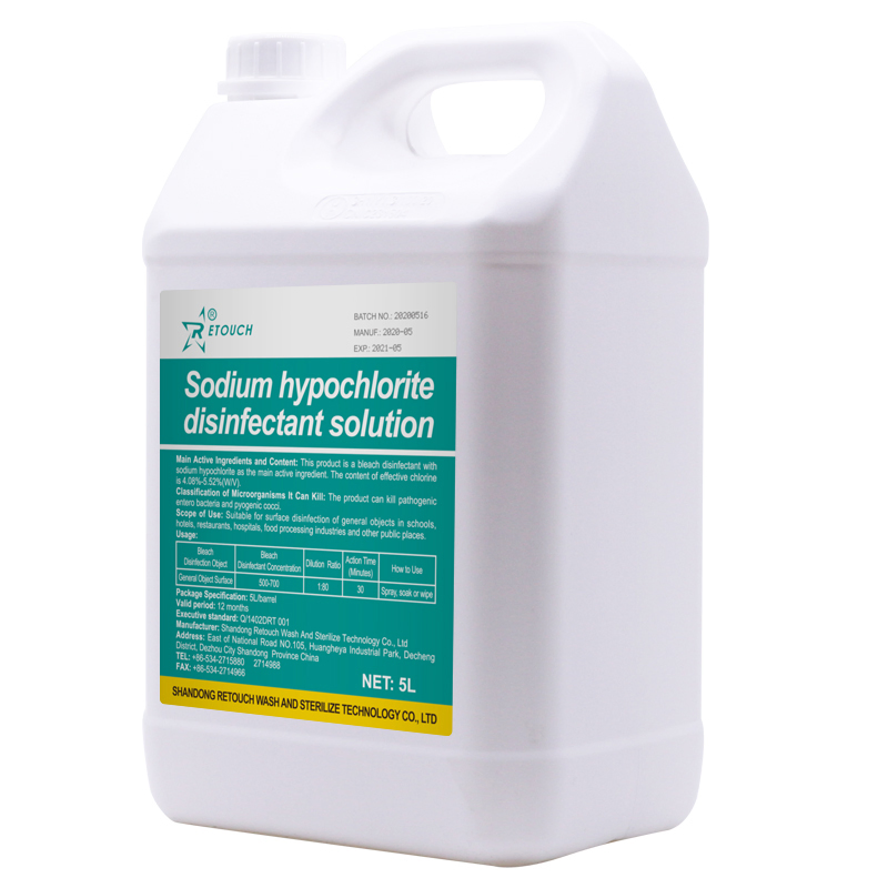 Sodium Hypochlorite Solution/5% Hypochlorous/84 Disinfectant/Bleach Disinfectant with Good Quality