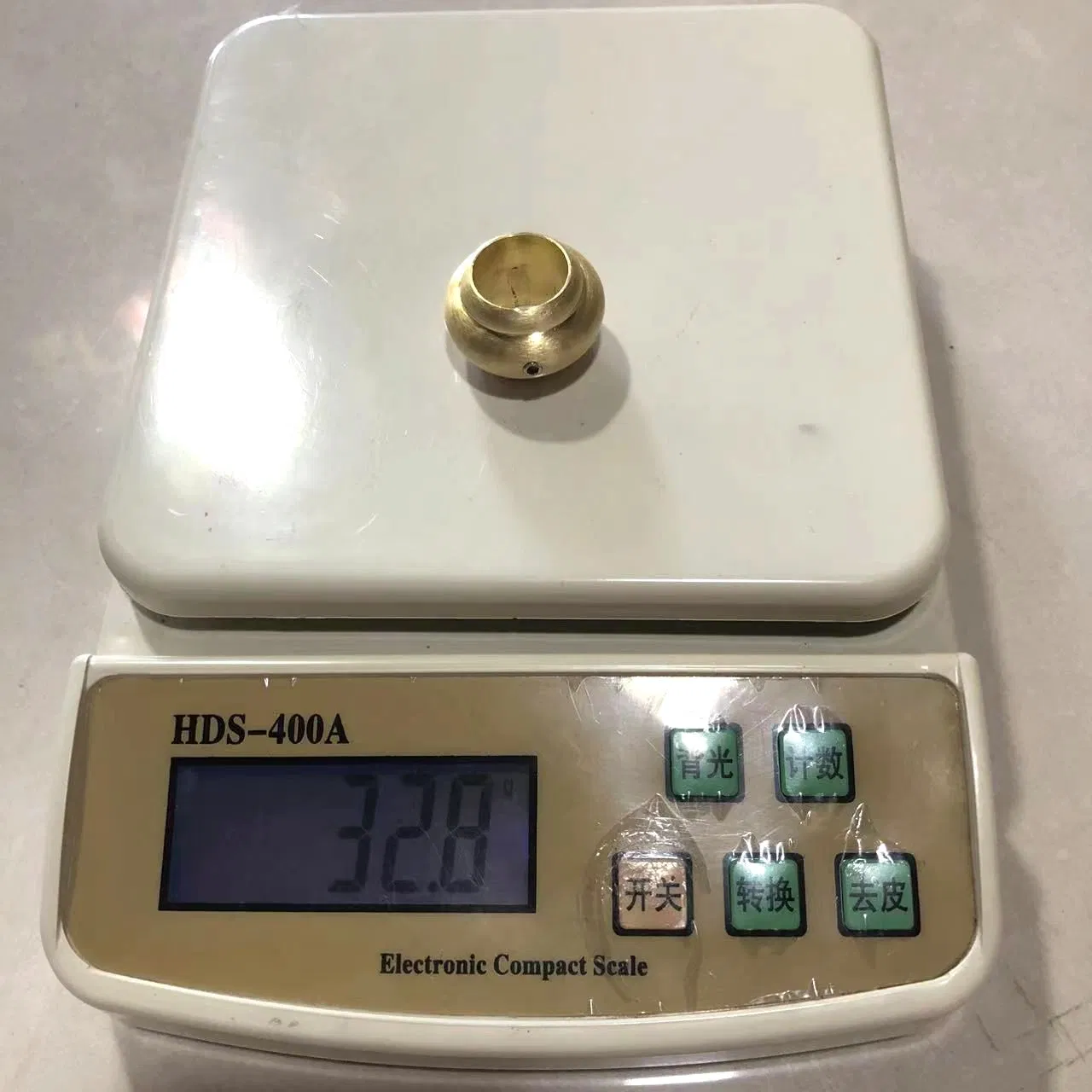 Wrought Iron Stairs Railing Baluster Brass Golden Color Round Collar