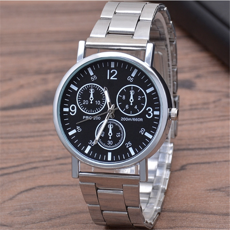 Top Luxury Sport Quartz Watch Men/Women Cheap Simple Roman Numeral Stainless Steel Wrist Watch