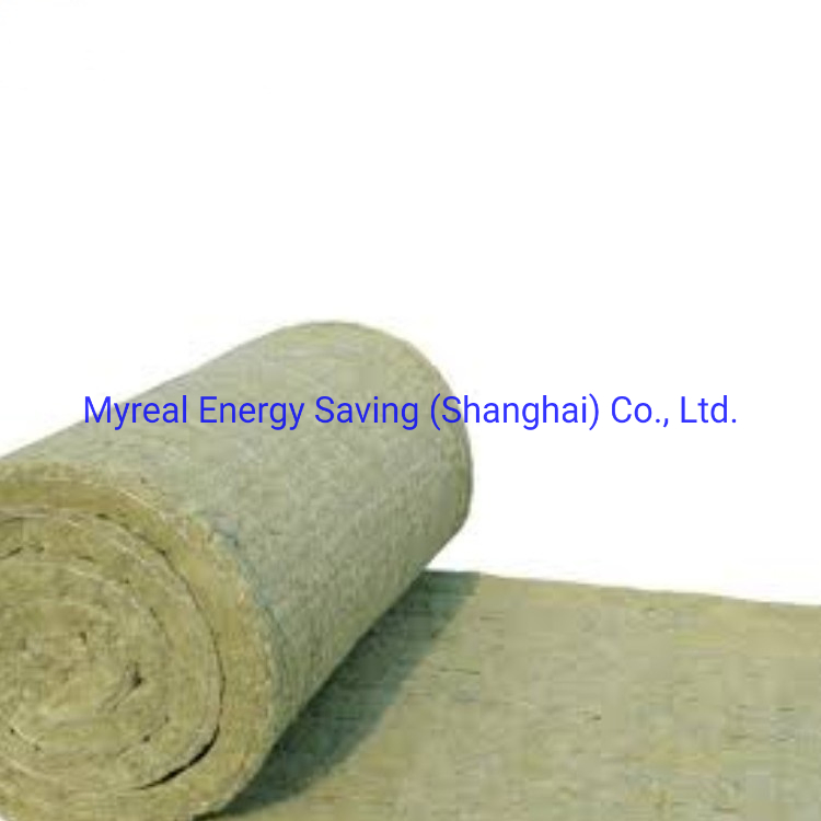 Fireproof Thermal Insulation Rock Wool Insulation Mineral Wool Blanket Wire Mesh for Oven