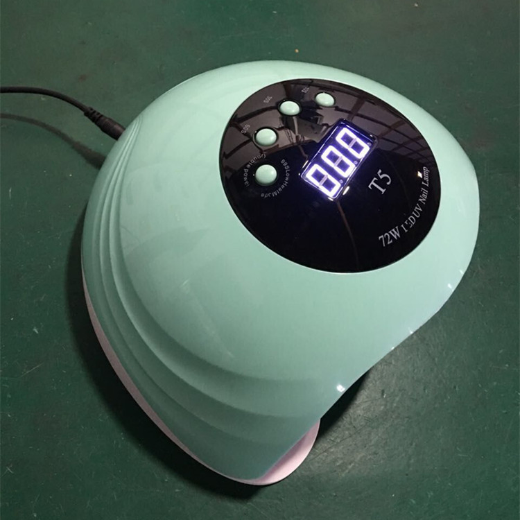 Nail Salon Equipment 72W Nail Dryer Nail Art LED UV Light Curing Nail Lamp for Gel Polishing