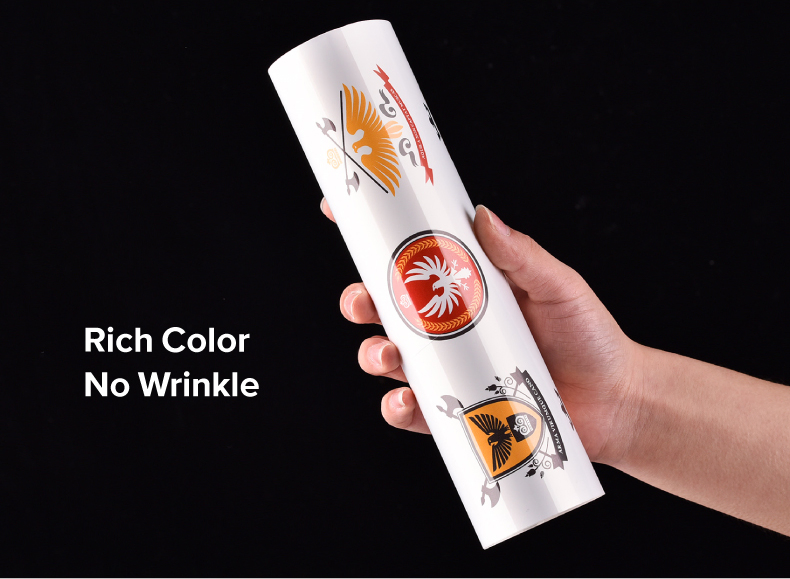 Waterproof Custom OEM Adhesive Label Paper Rightint Carton A4 Paper Vinyl Sticker