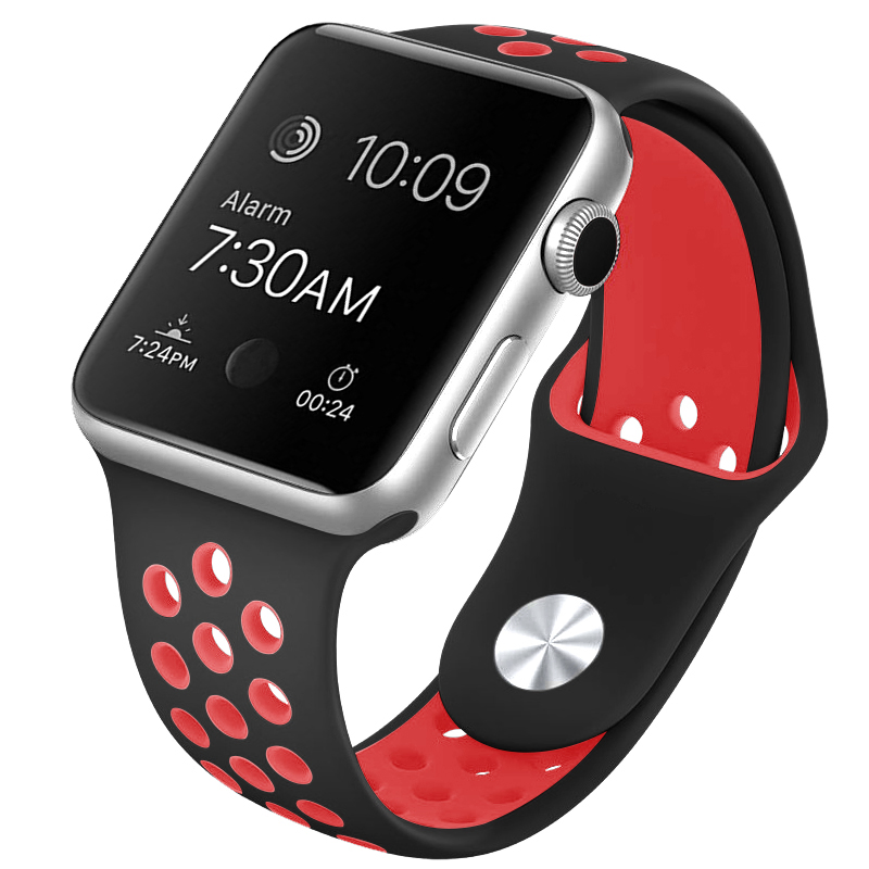 Hot Selling Sport Silicone Watch Band for Apple Watch Smart Wrist Strap