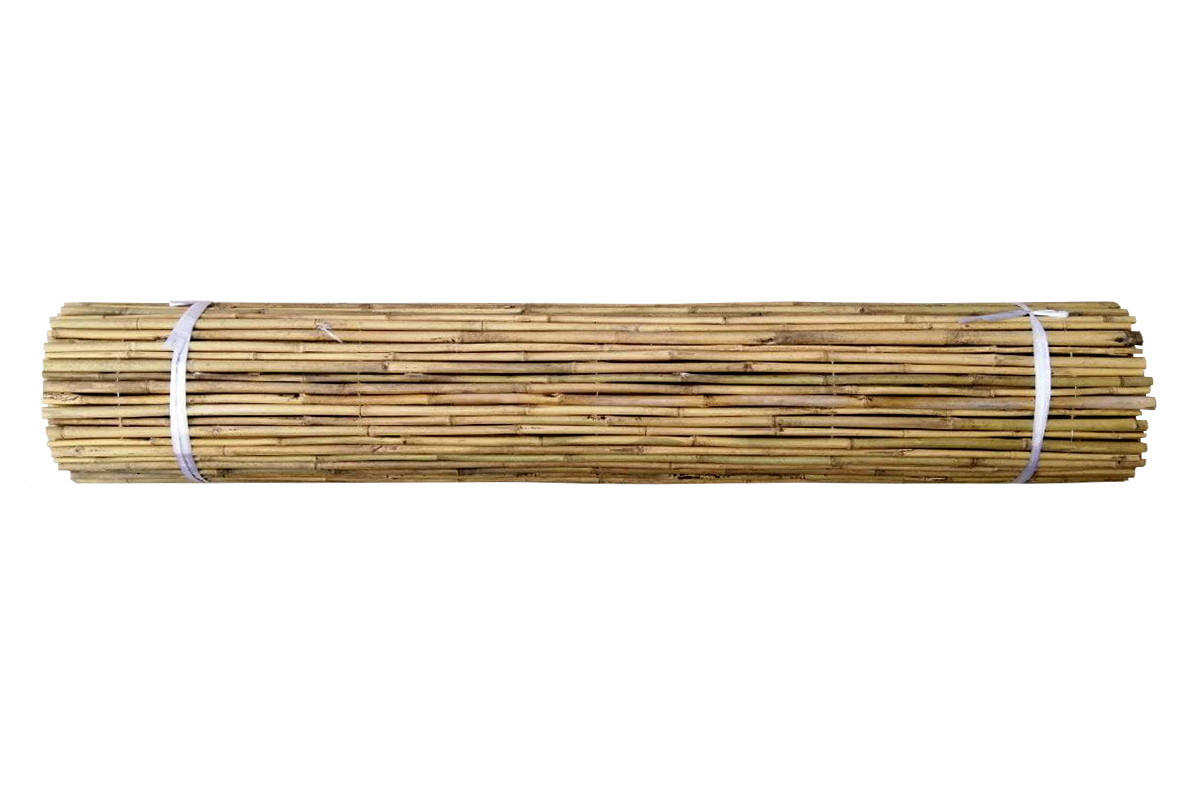 Arella River Bamboo Stick Bunch Fence Rolls Bamboo Screening All Bamboo Mat