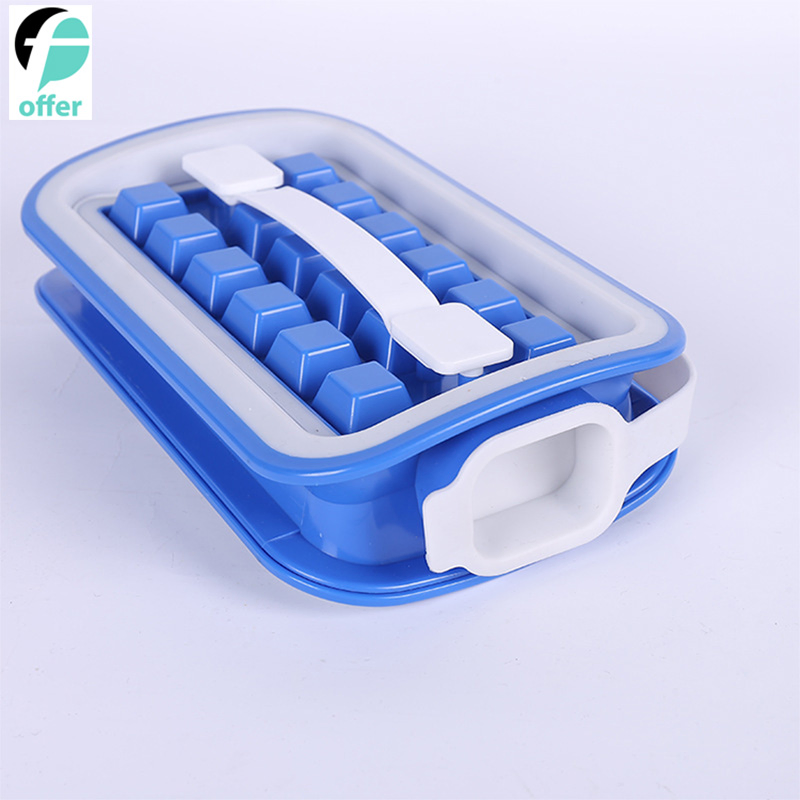 Portable Cold Water Pitcher Wine Ice Cube Tray – Durable Plastic Beverage Chiller