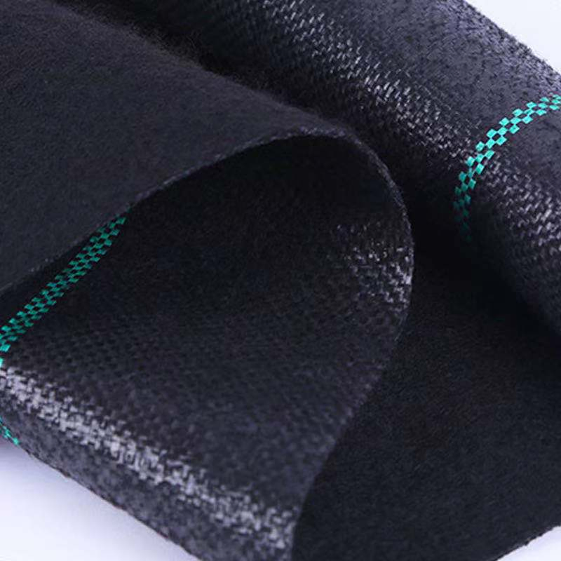 Biodegradable and Recyclable Black Color Polypropylene Weed Barrier PP Woven Ground Cover