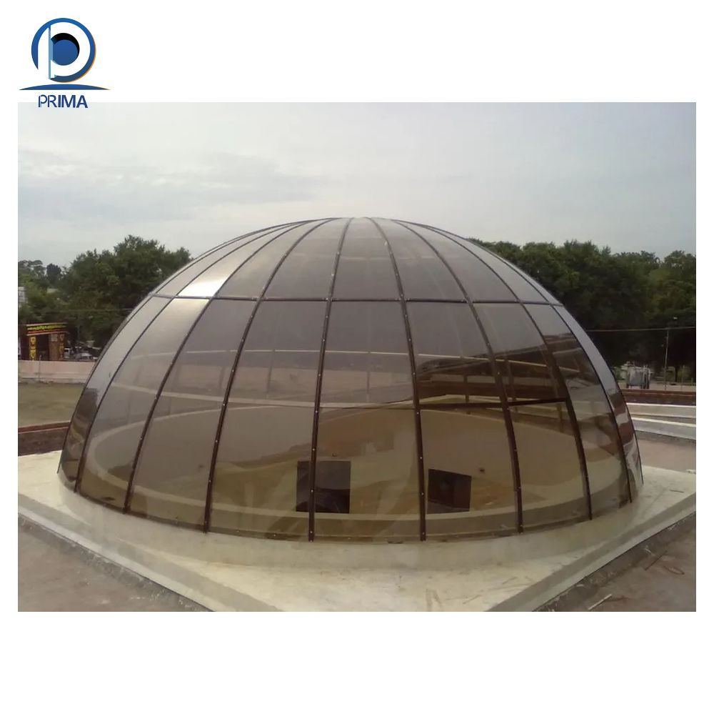 Steel Structure Skylight Glass Roof Steel Building Roof Construction