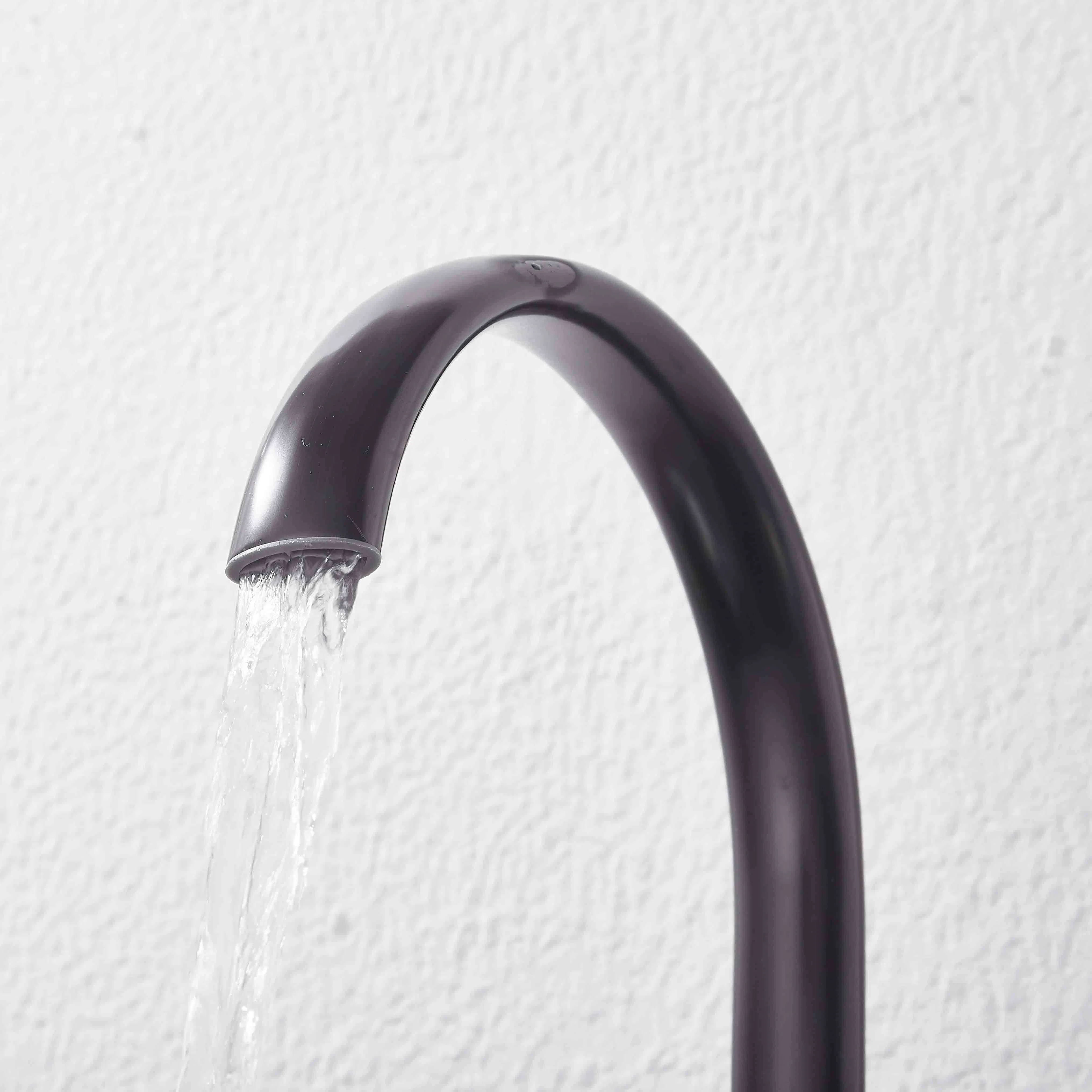 Huadiao 2022 Kitchen Mixer Deck Mounter Bronze Black Faucet