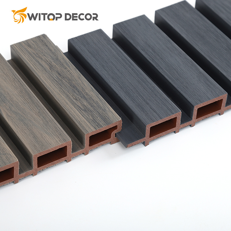 Outdoor Wall Cladding Durable Waterproof Exterior WPC Wall Panel